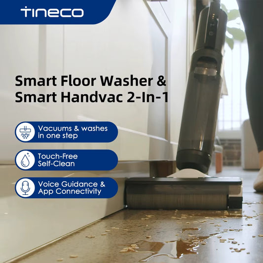 Tineco Floor One S5 COMBO 2 in 1 Aspirapolvere Senza Fili Lavapavimenti