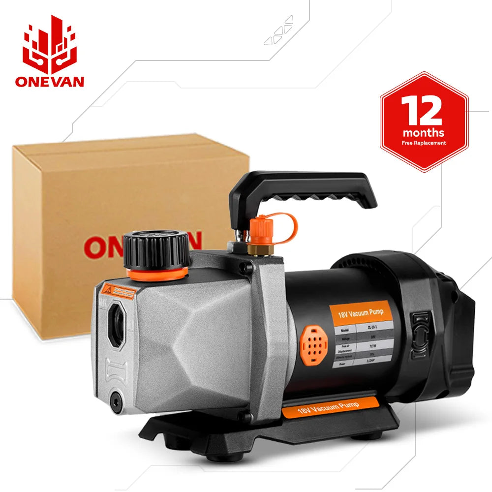 Pompa per Vuoto a Batteria 1/2HP 7CFM 1/4 Ingresso per Makita 18V SENZA BATTERIA